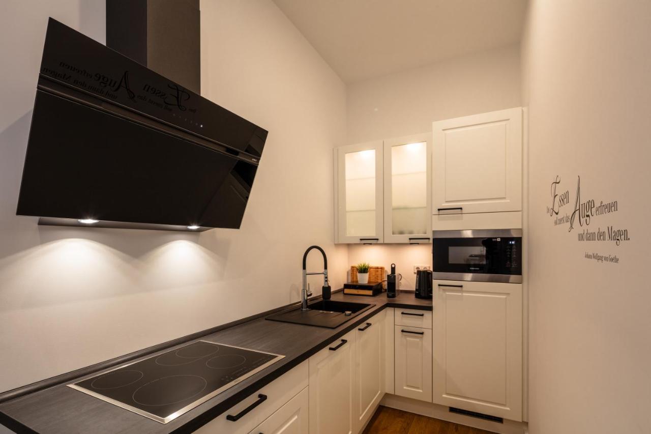 Goethe Palais Suite Charlotte 4P L Lift I Parkplatzi Zentrum I Helios Aue  Ngoại thất bức ảnh